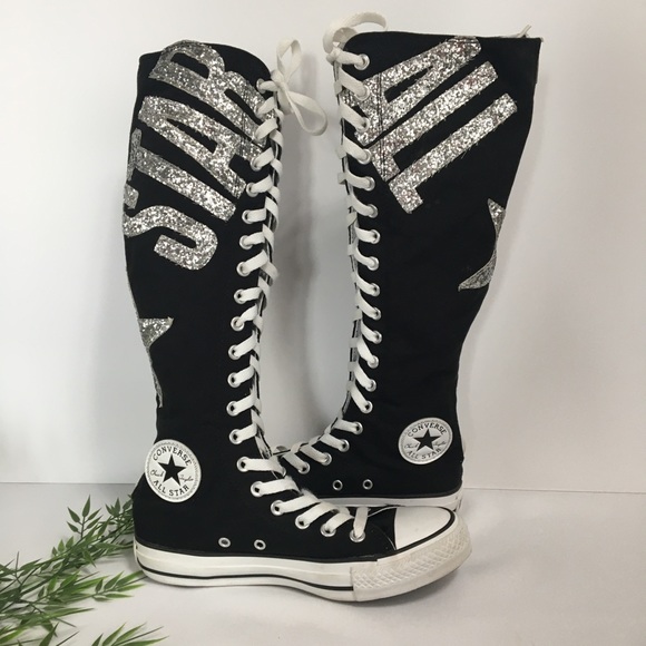 converse all star knee high sneakers